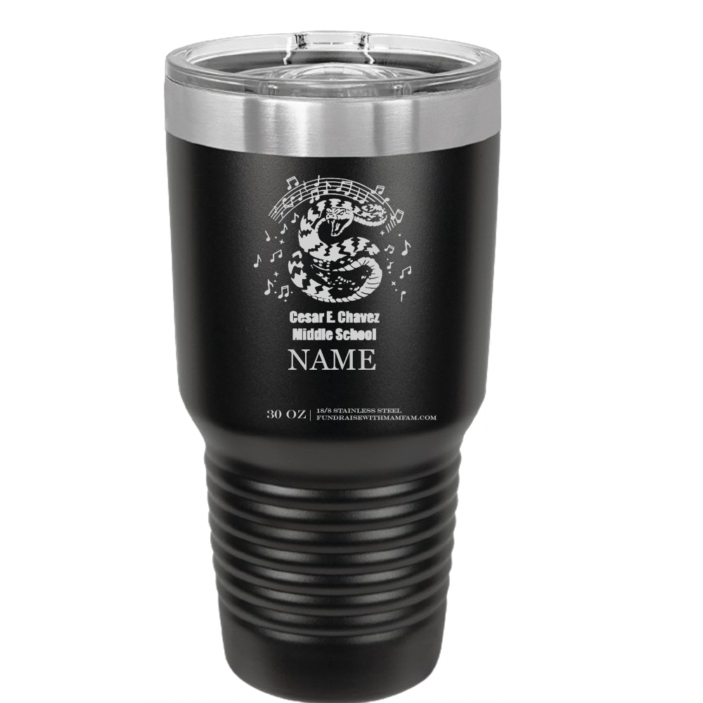 Cesar Chavez Music 30oz Tumbler