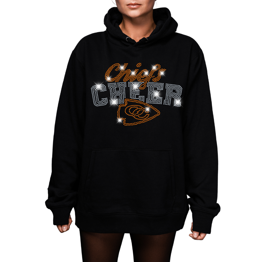 Orange Chiefs - Cheer Spangled Hoodie