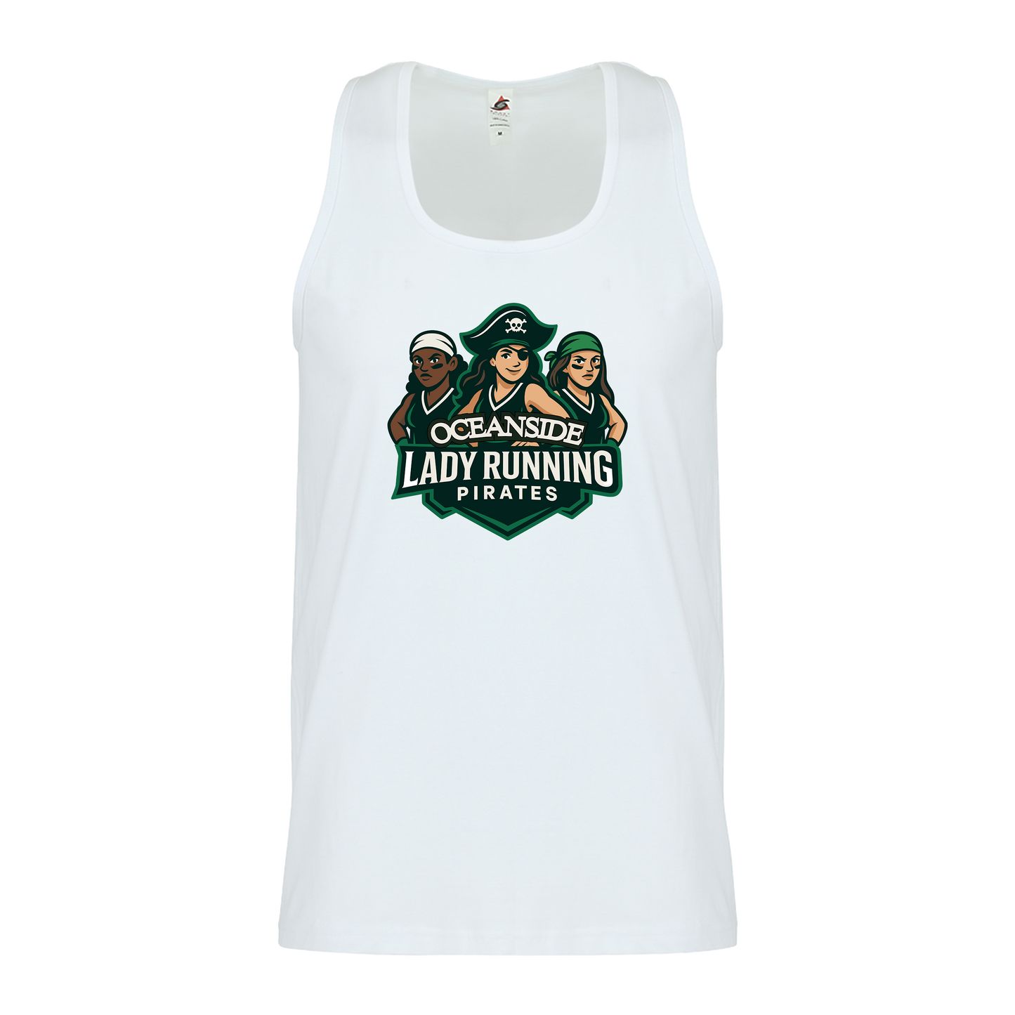 Oceanside Pirates Men Print Tank Top