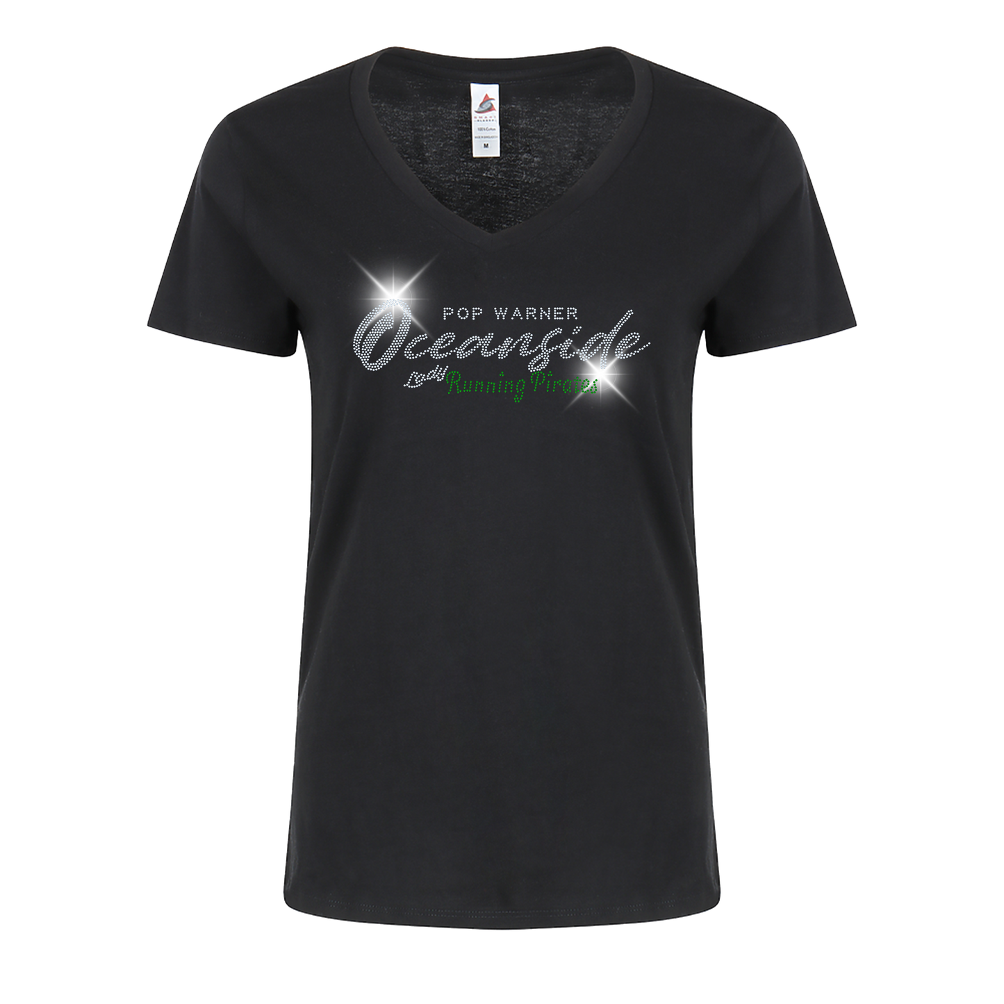 Oceanside Spangle V-Neck