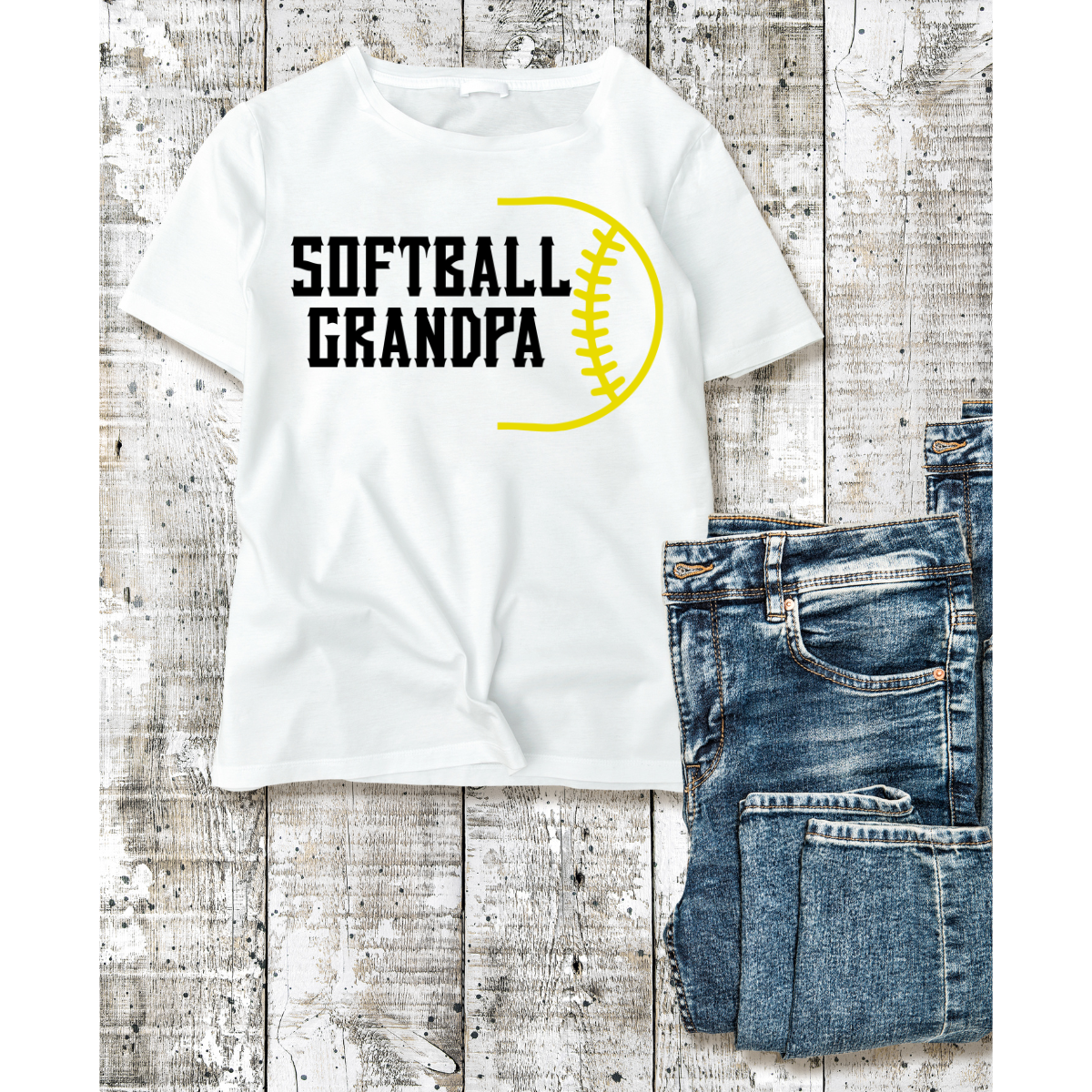 Softball Grandpa Shirt