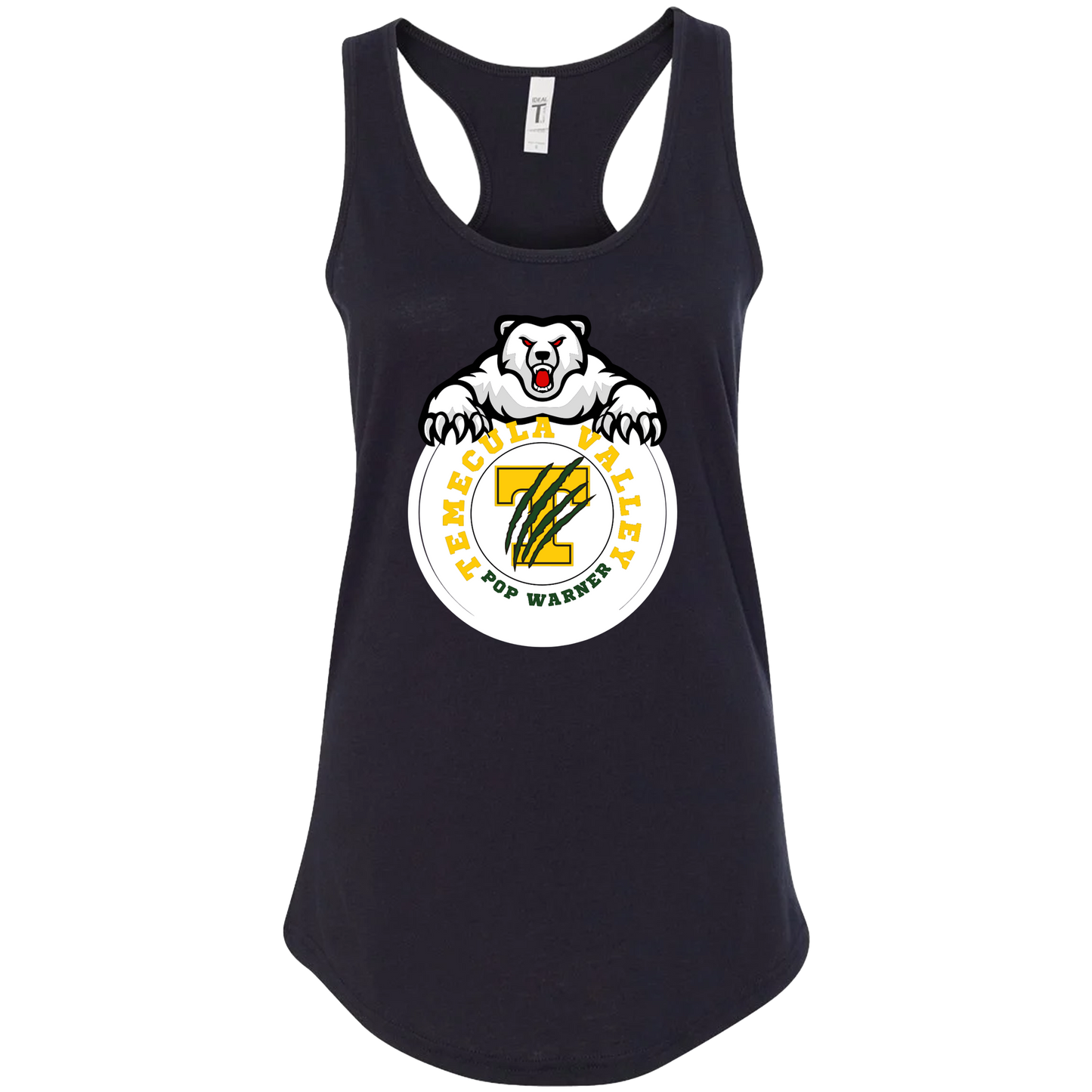 TV Bear Print Tank Top