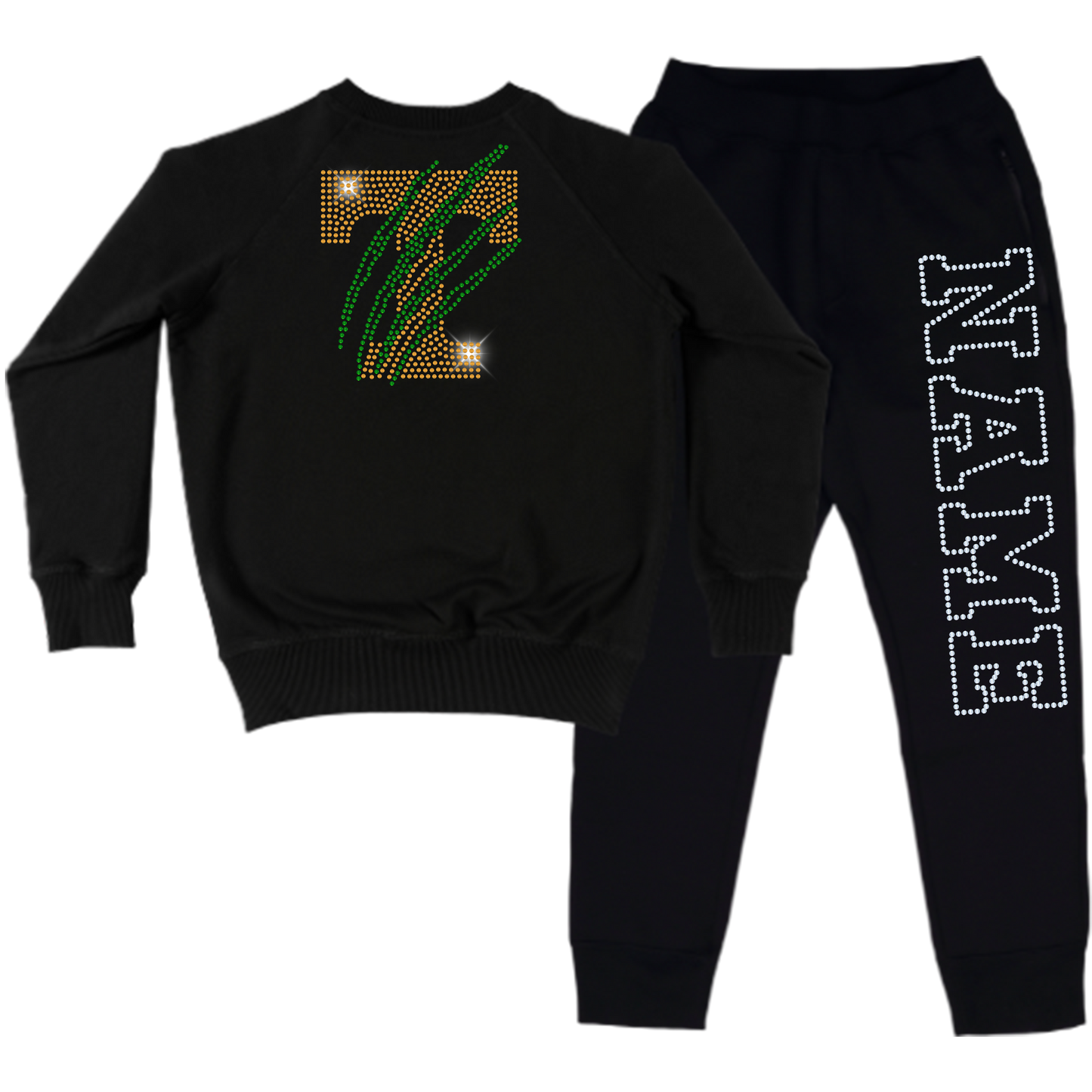 Temecula Valley Spangle Adult Sweatsuit Set