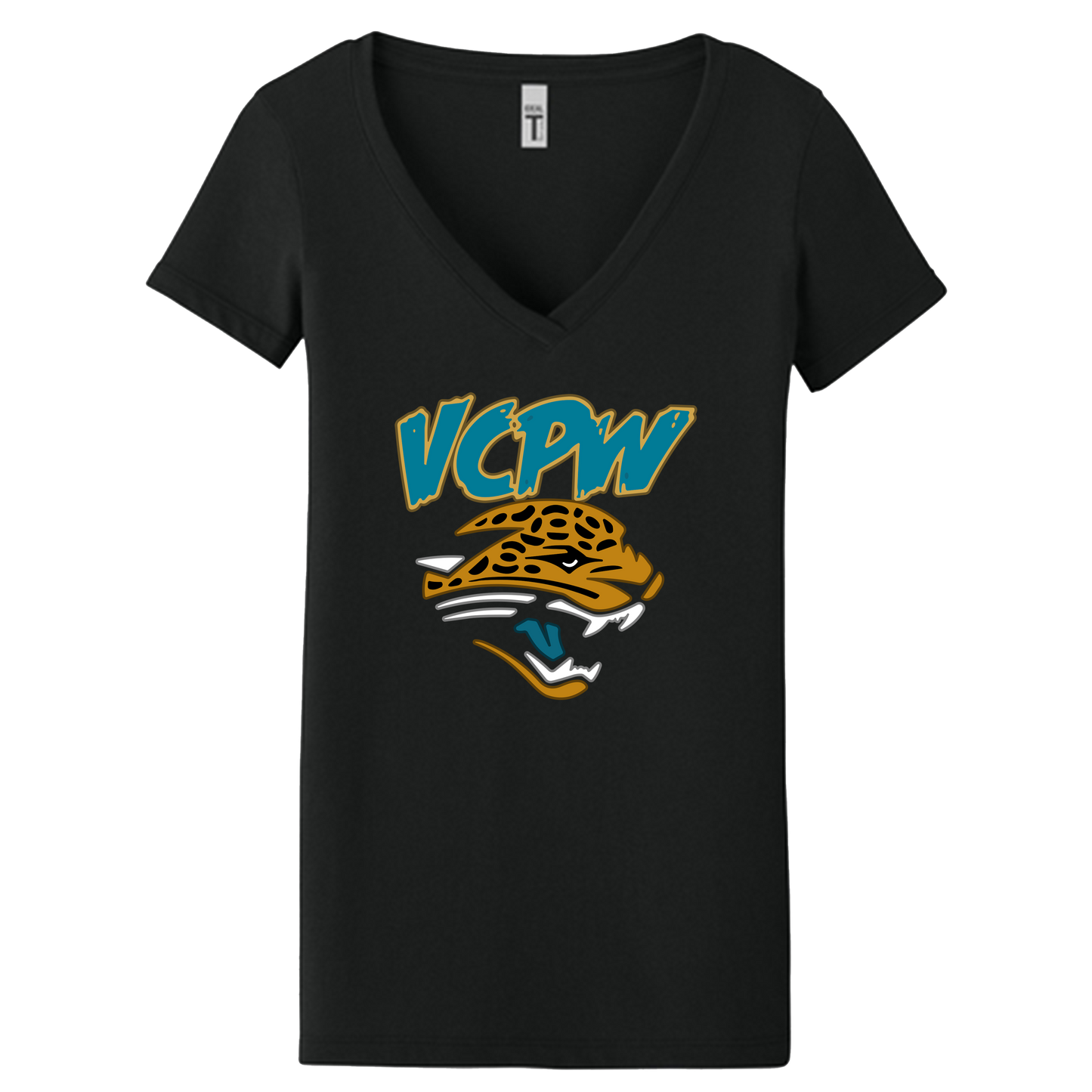 VCPW Cheer Print V-Neck