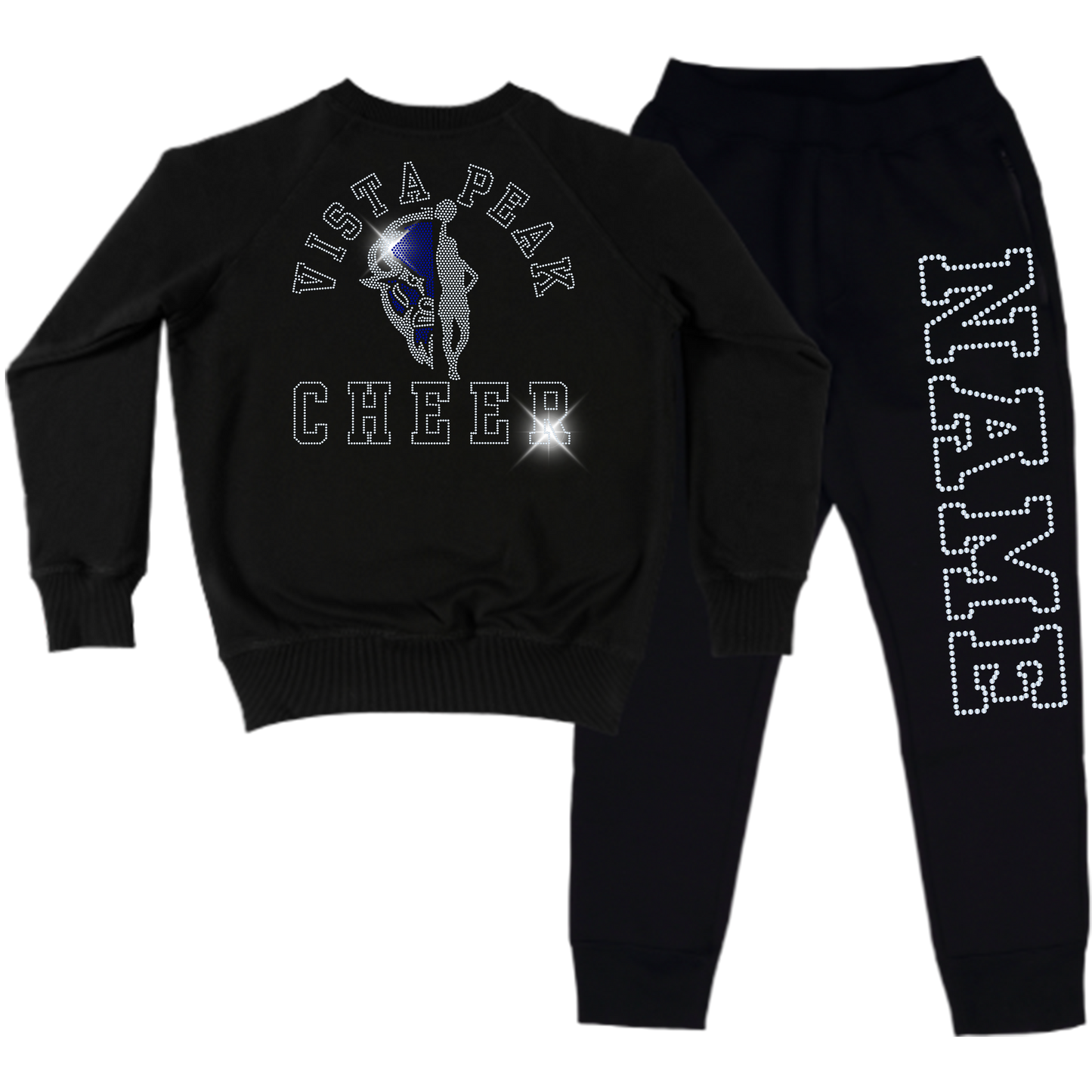 Vista Peak Spangle Adult Sweatsuit Set