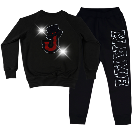Johnstown Cheer Spangle Youth Sweatsuit Set