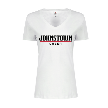 Johnstown Cheer Print V-Neck
