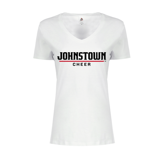 Johnstown Cheer Print V-Neck