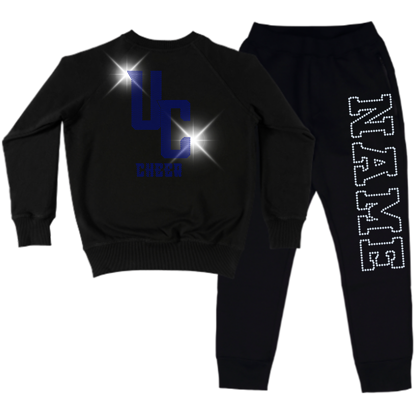 UCA Cheer Spangle Youth Sweatsuit Set