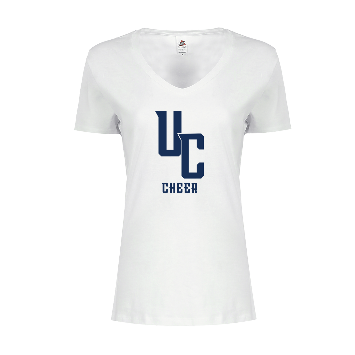 UCA Cheer Print V-Neck