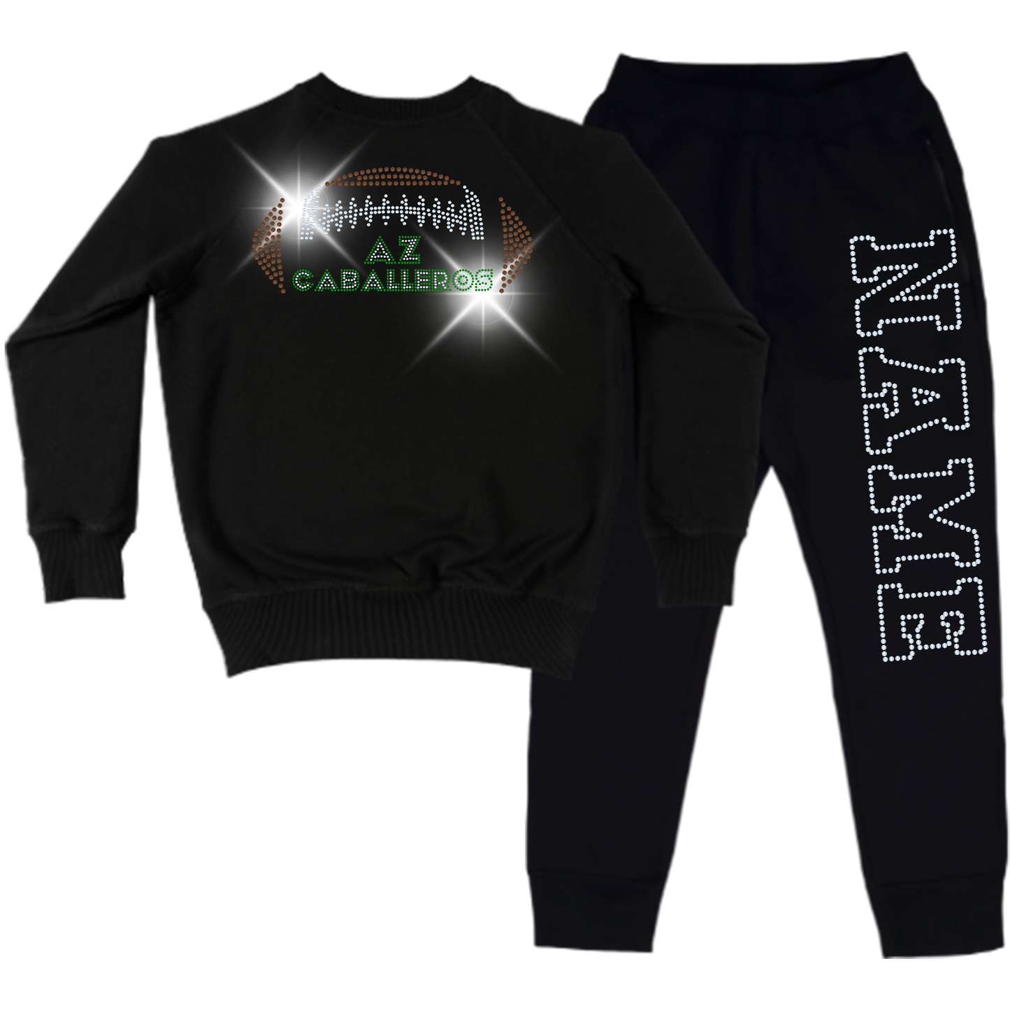 DV Spangle Youth Sweatsuit Set