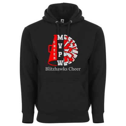 Blitzhawks Print Hoodie