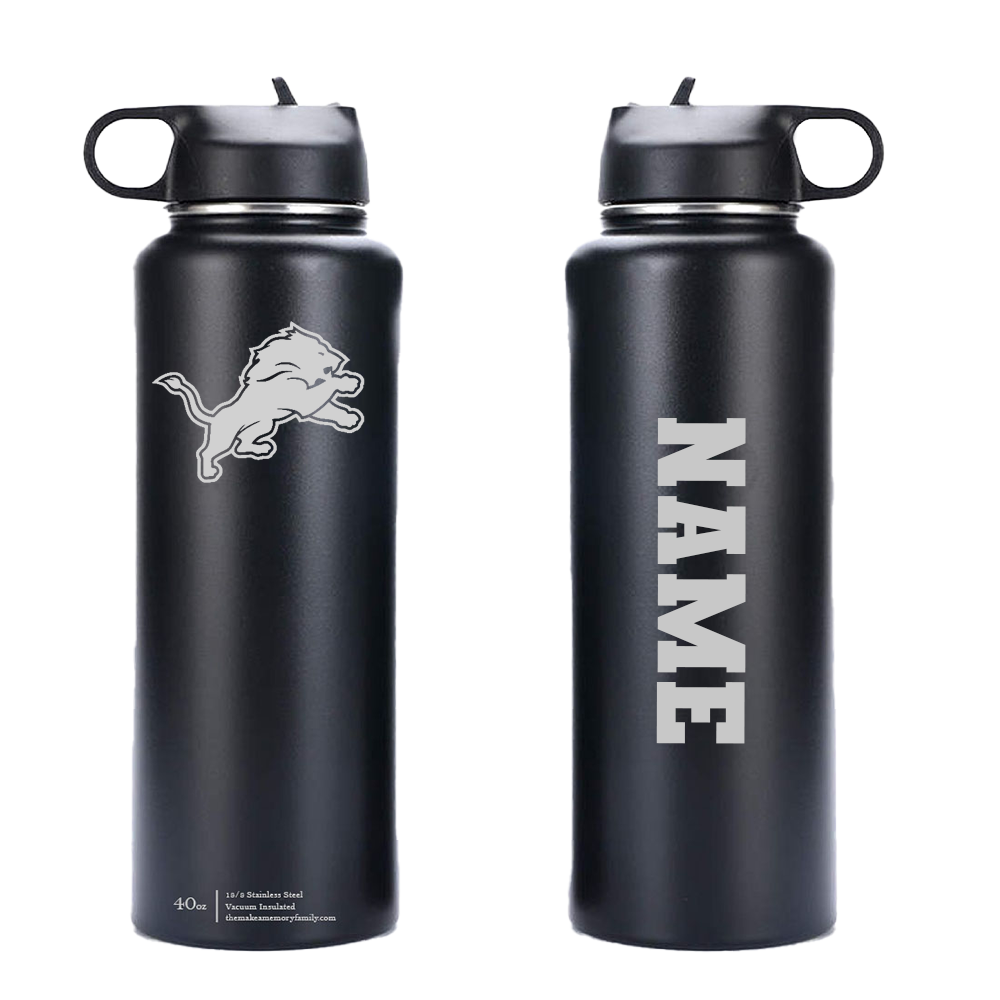 Cathedral Lion 40oz Water Bottle
