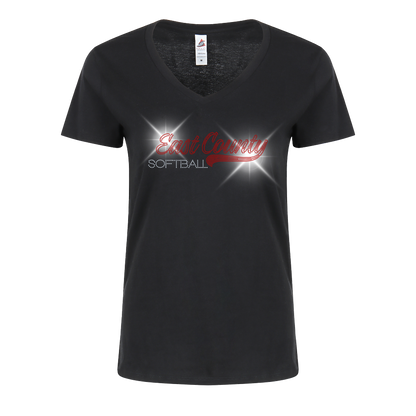 East County Spangle V-Neck