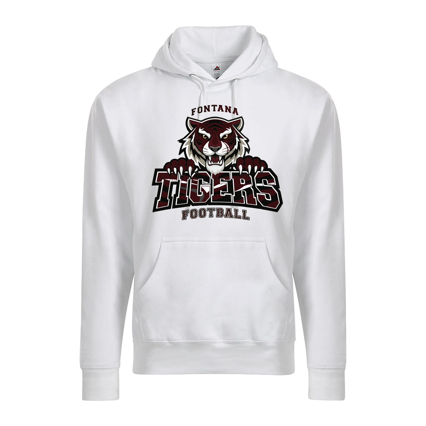 Fontana Tigers Print Hoodie