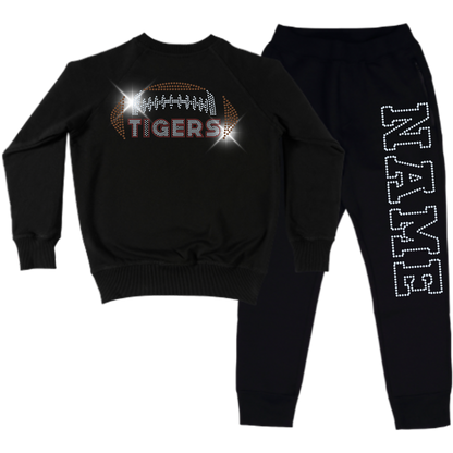 Fontana Tigers Spangle Youth Sweatsuit Set