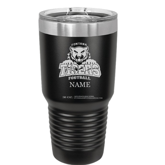 Fontana Tigers 30oz Tumbler