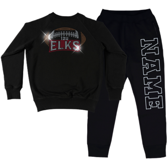 Fontana 12u Spangle Adult Sweatsuit Set