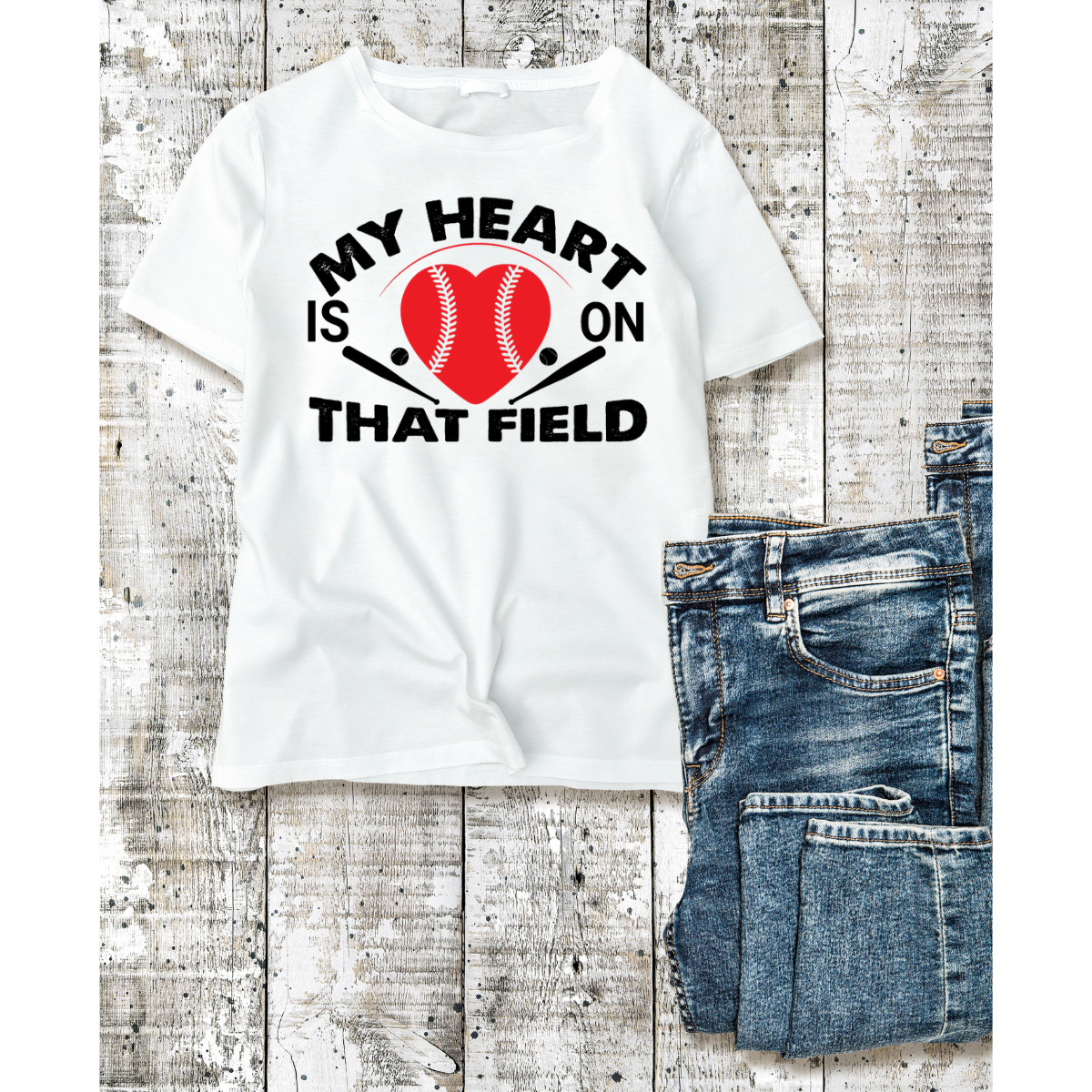 My Heart Is On That Field Shirt