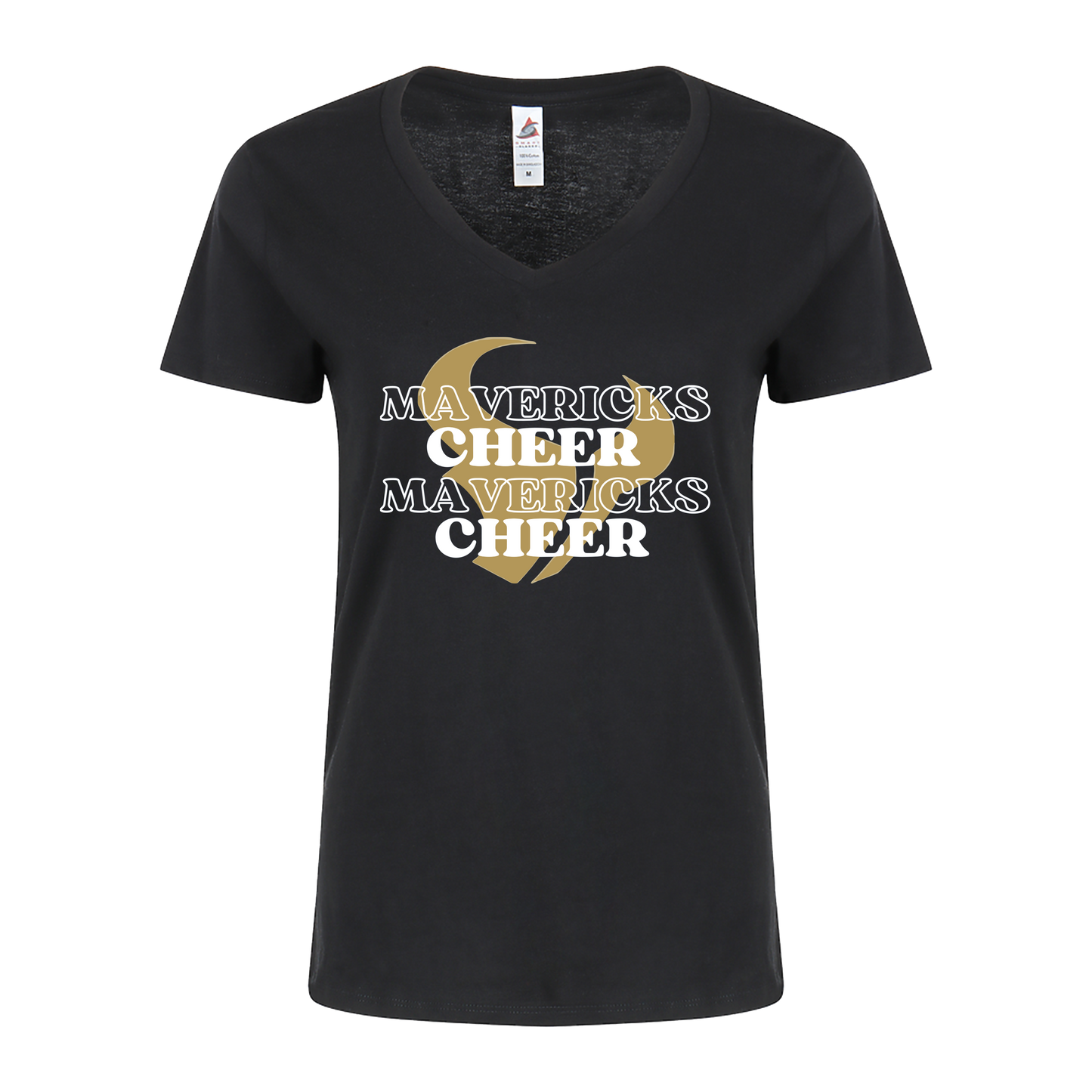 LCCPW Cheer Print V-Neck