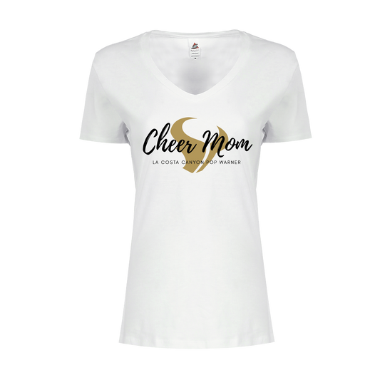 LCCPW Mom Print V-Neck