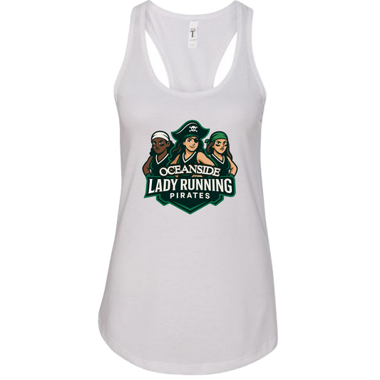Oceanside Pirates Print Tank Top