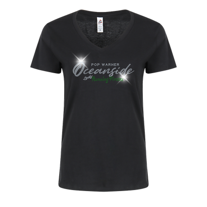 Oceanside Spangle V-Neck
