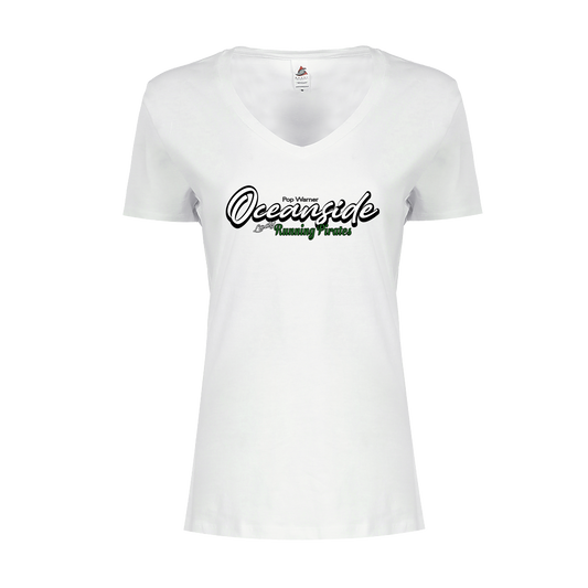 Oceanside Print V-Neck