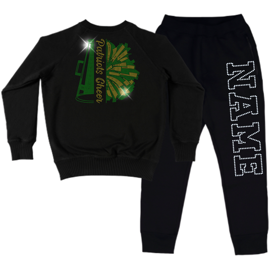 SC Cheer Spangle Youth Sweatsuit Set