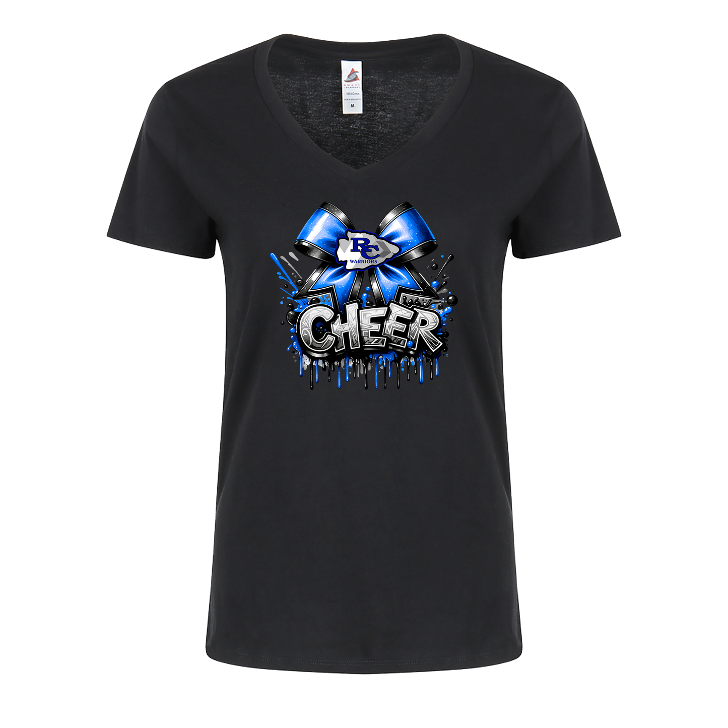 RC Cheer Print V-Neck
