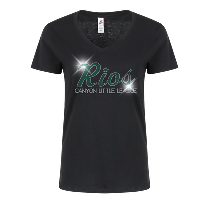 Rios Spangle V-Neck