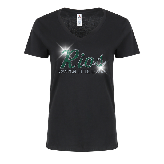 Rios Spangle V-Neck