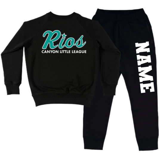 Rios Printed Sweatsuit Set