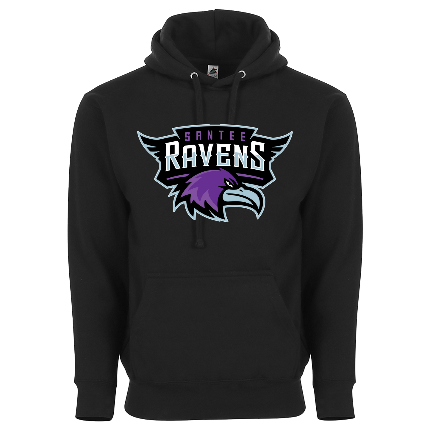 Santee Ravens Print Hoodie