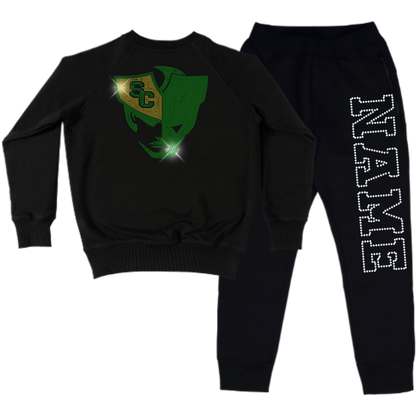 San Carlos Spangle Youth Sweatsuit Set