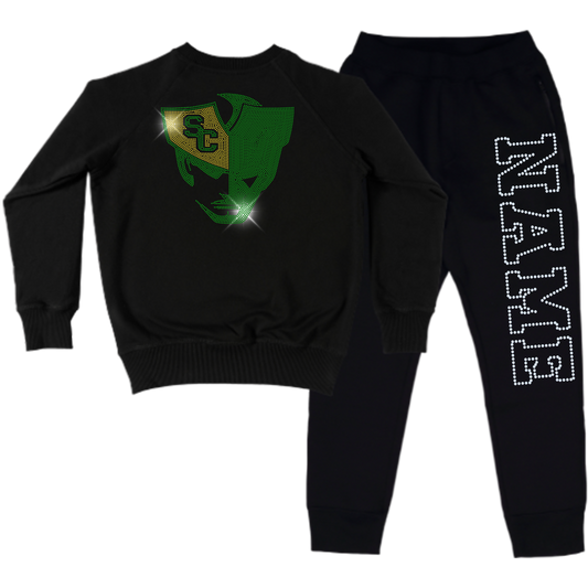 San Carlos Spangle Youth Sweatsuit Set