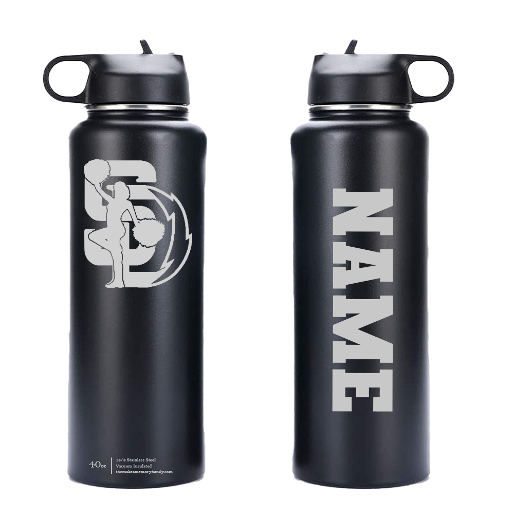 SD Bolts 40oz Water Bottle