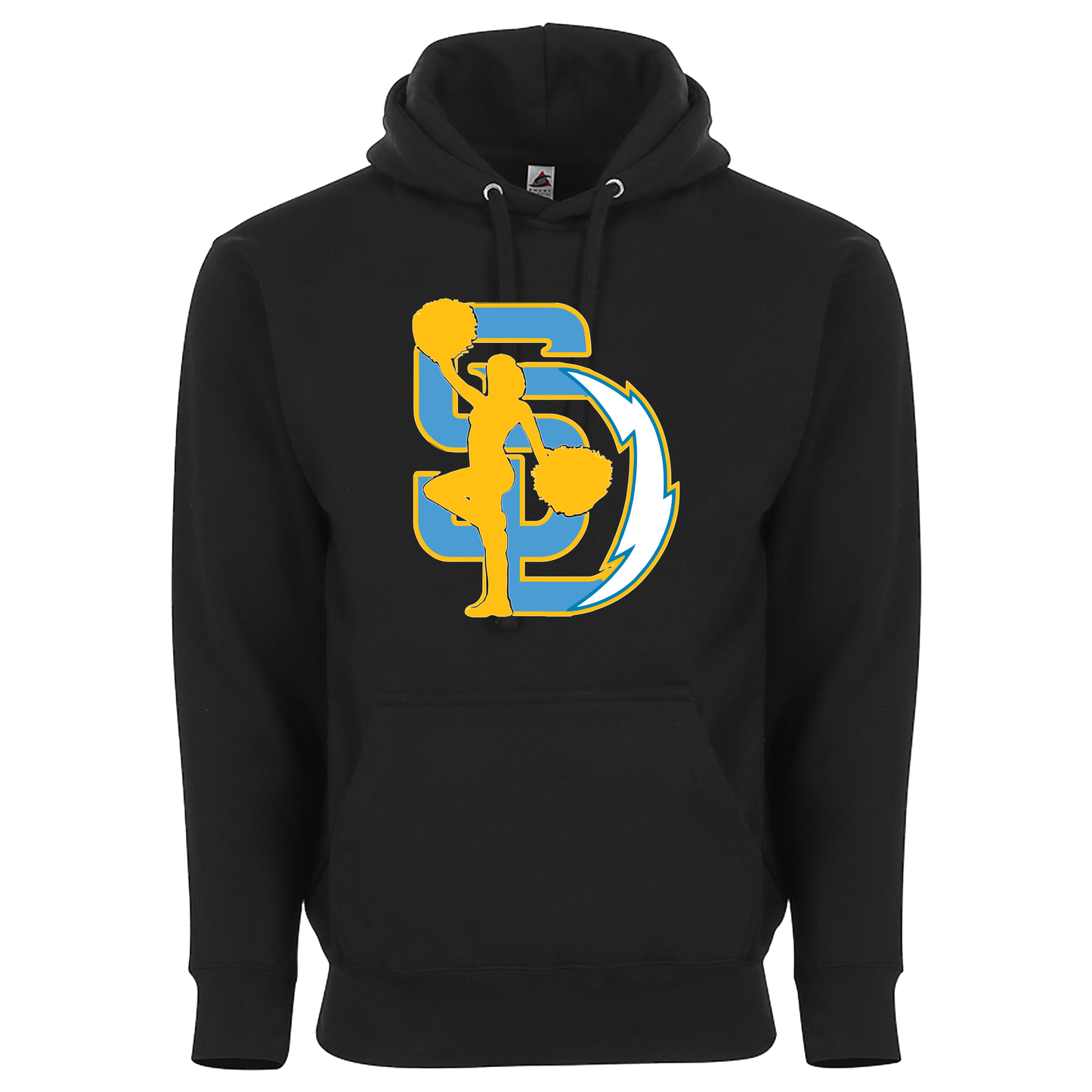 SD Bolts Print Hoodie