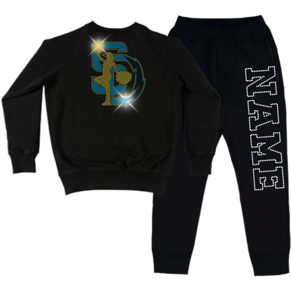 SD Bolts Spangle Adult Sweatsuit Set