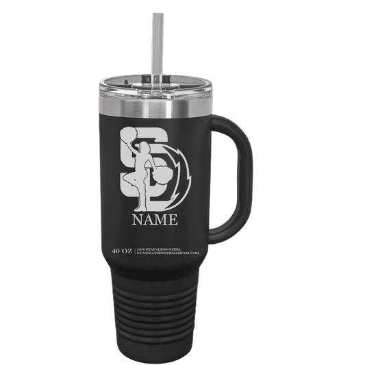 SD Bolts 40oz Travel Mug