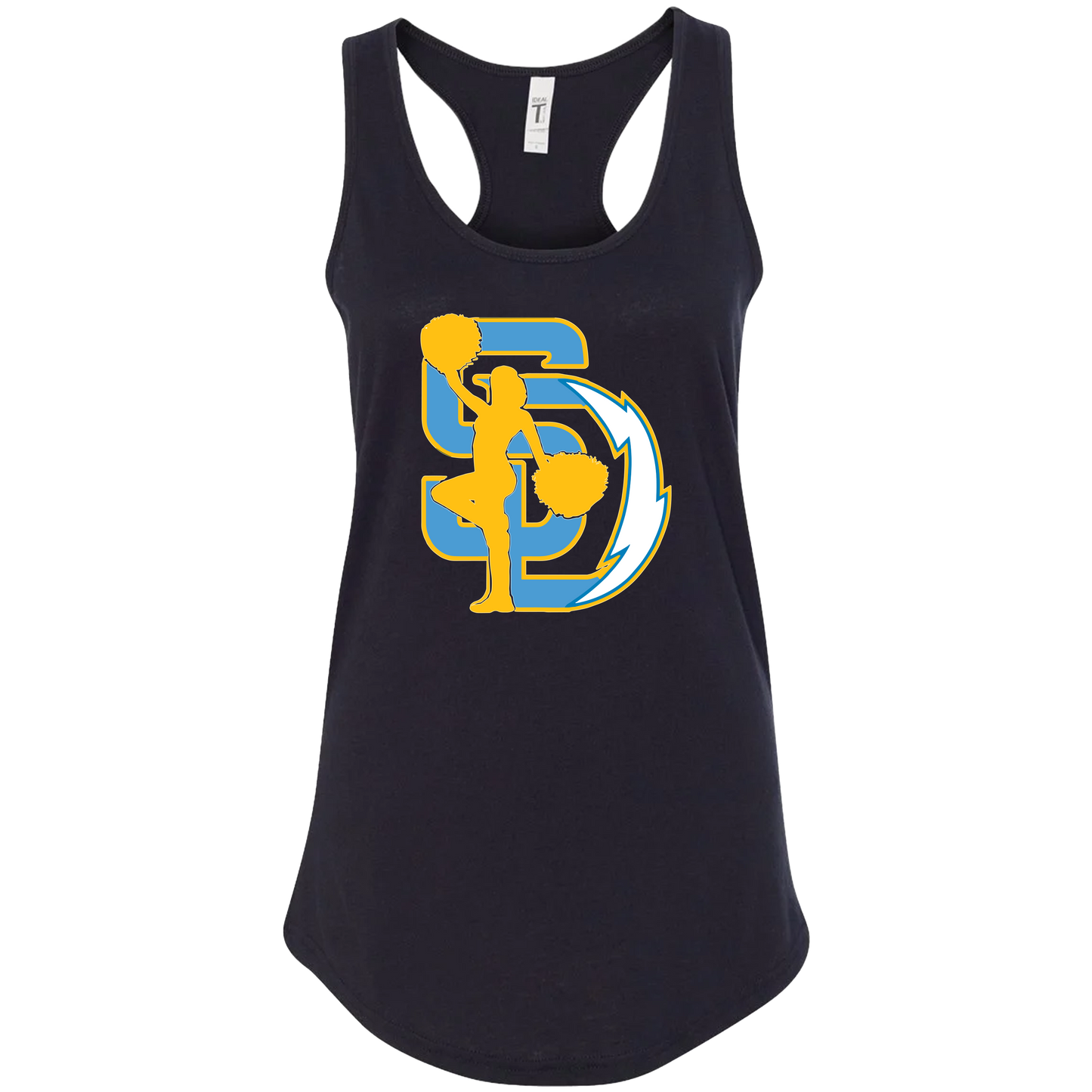 SD Bolts Print Tank Top
