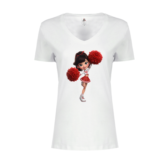 San Diego Print V-Neck