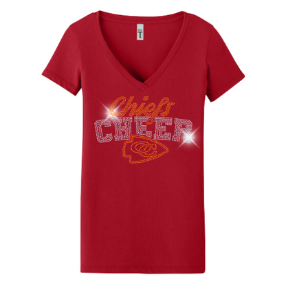 Sample Spangle V-Neck