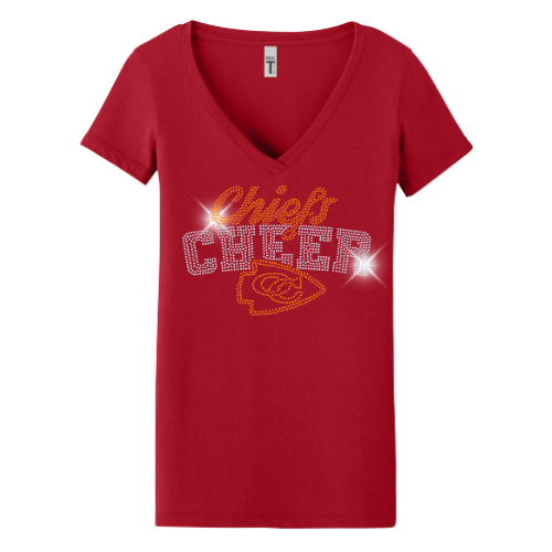 Sample Spangle V-Neck