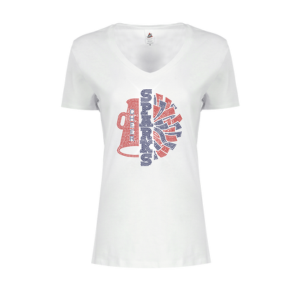 DV Spangle V-Neck