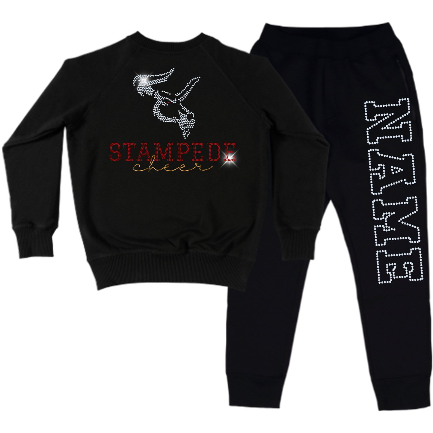 Stampede Spangle Adult Sweatsuit Set