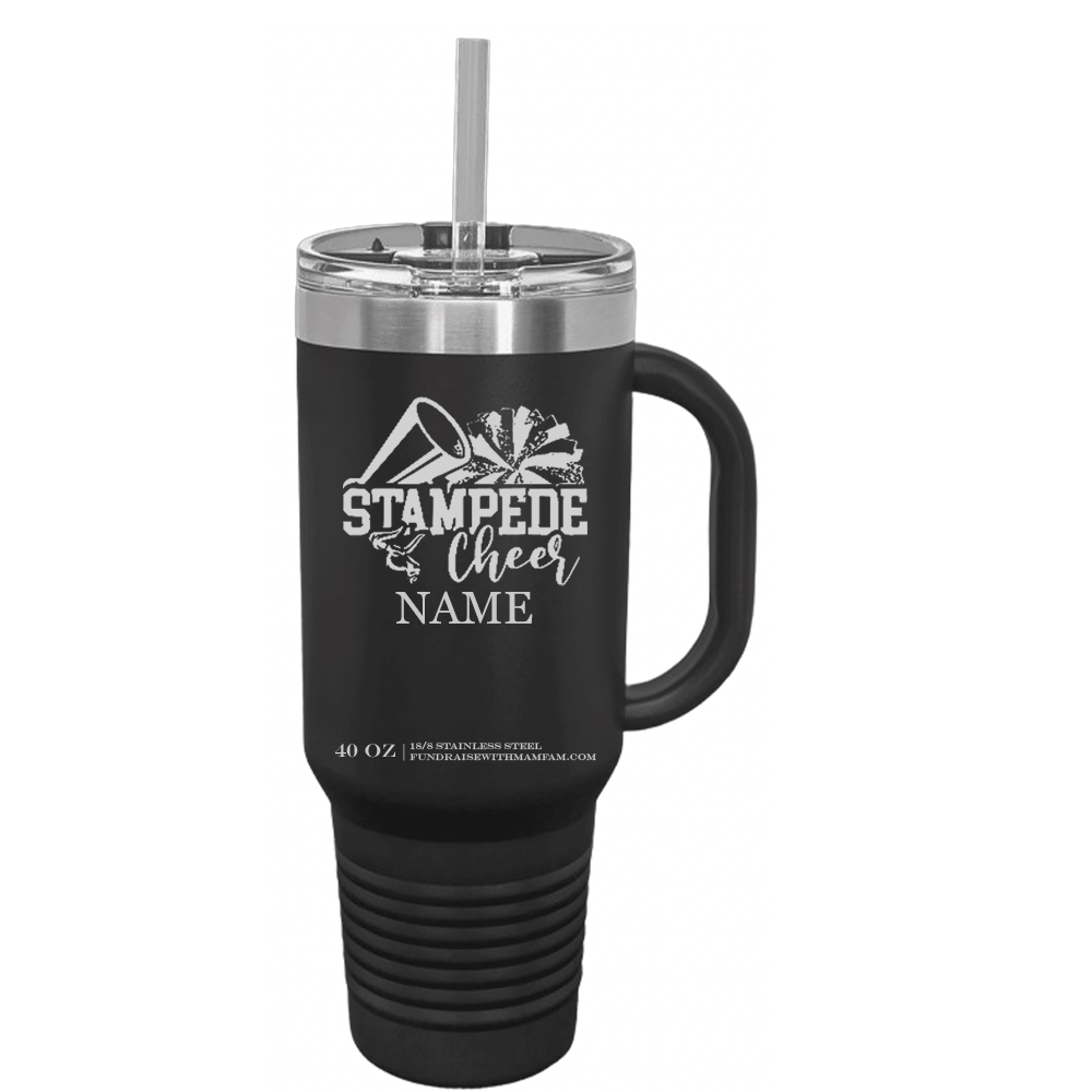 Stampede Cheer 40oz Travel Mug