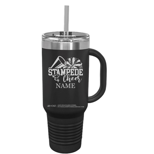Stampede Cheer 40oz Travel Mug