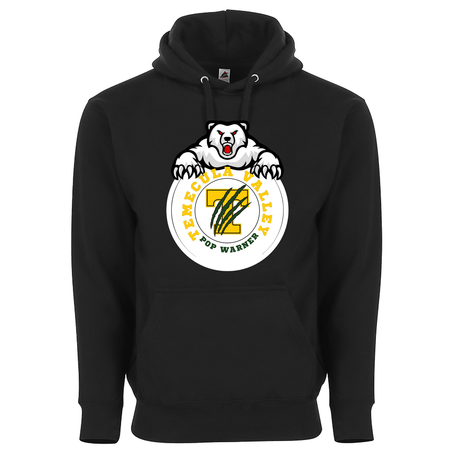 TV Bear Print Hoodie