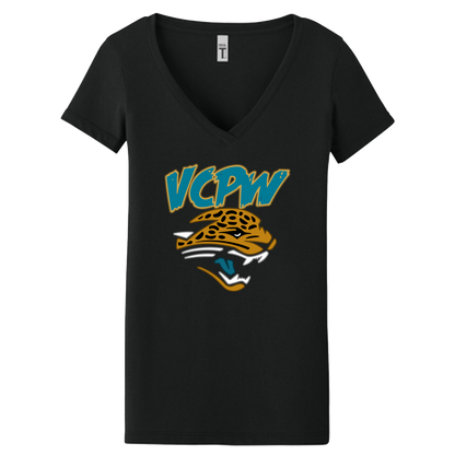 VCPW Cheer Print V-Neck